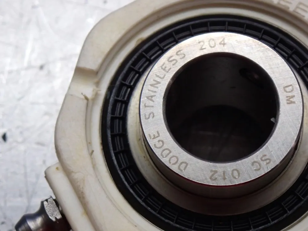 Dodge 0.75 Shaft In Diameter 2-bolt Greaseable Flange Bearing Unit - F2b-scez-012-pss