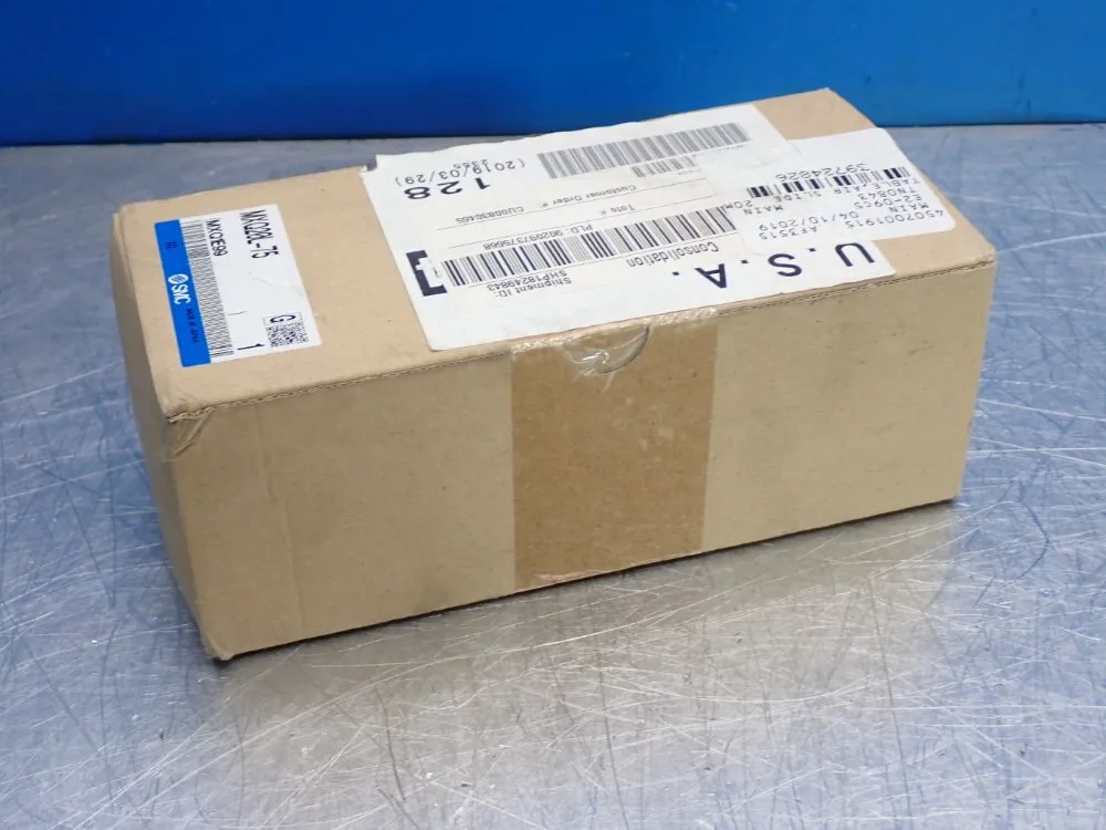 Smc Pneumatic Guided Cylinder - Mxq20l-75