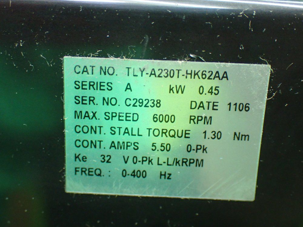 Allenbradley Ac Rotary Servo Motor