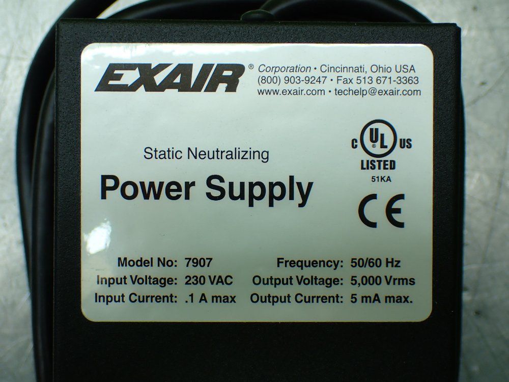 Exair Power Supply. - Kam7907