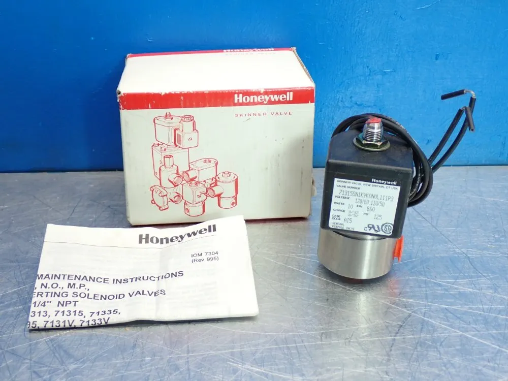 Honeywell Solenoid Valve - 71315sn1kvk0n0l111p3