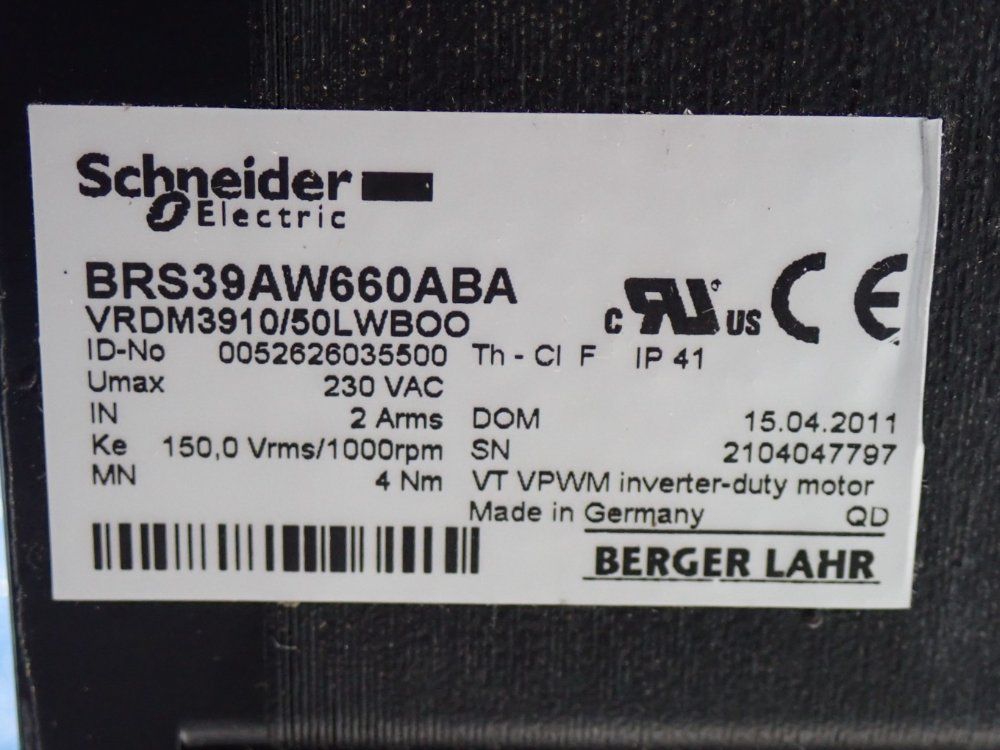Schneider Electric 3phase Stepper Motor