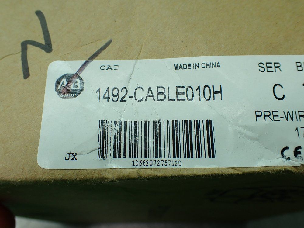 Allen-bradley Pre-wired Cable For 1746 Digital I/o - 1492-cable010h
