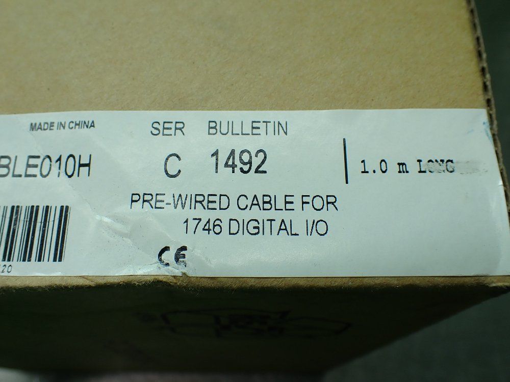 Allen-bradley Pre-wired Cable For 1746 Digital I/o - 1492-cable010h