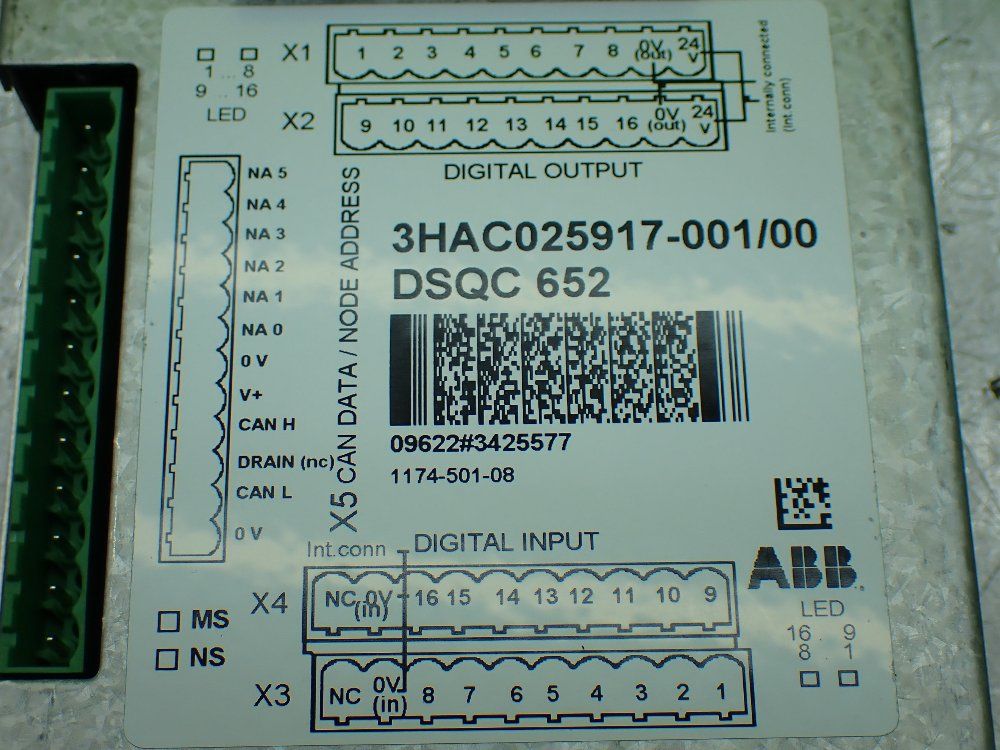 Used ABB Robotic Digital I/o Card. | HGR*24