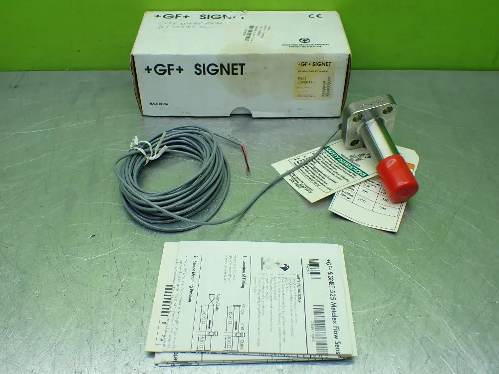 Gf Signet Metalex Paddlewheel Flow Sensor