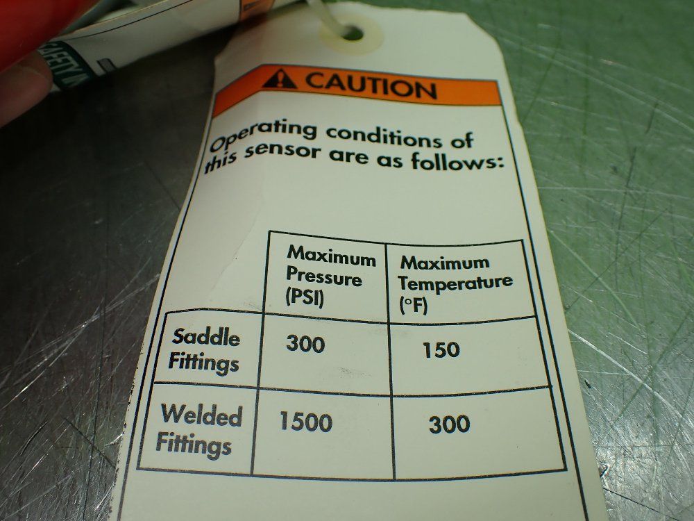 Gf Signet Metalex Paddlewheel Flow Sensor