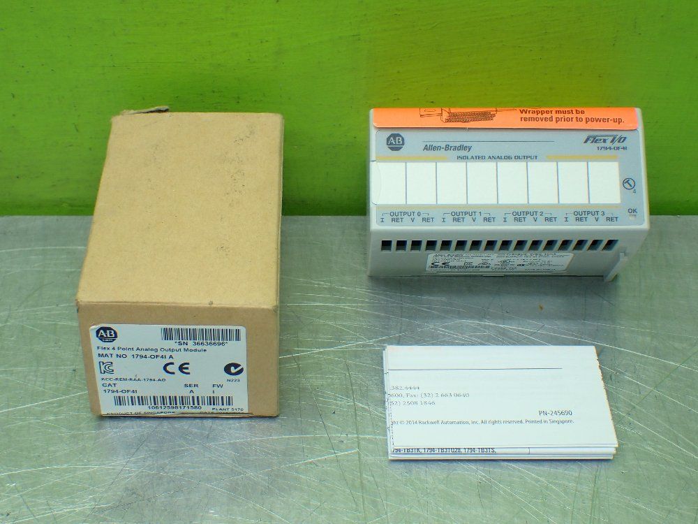 Allenbradley Flex Io 4 Point Analog Output Module