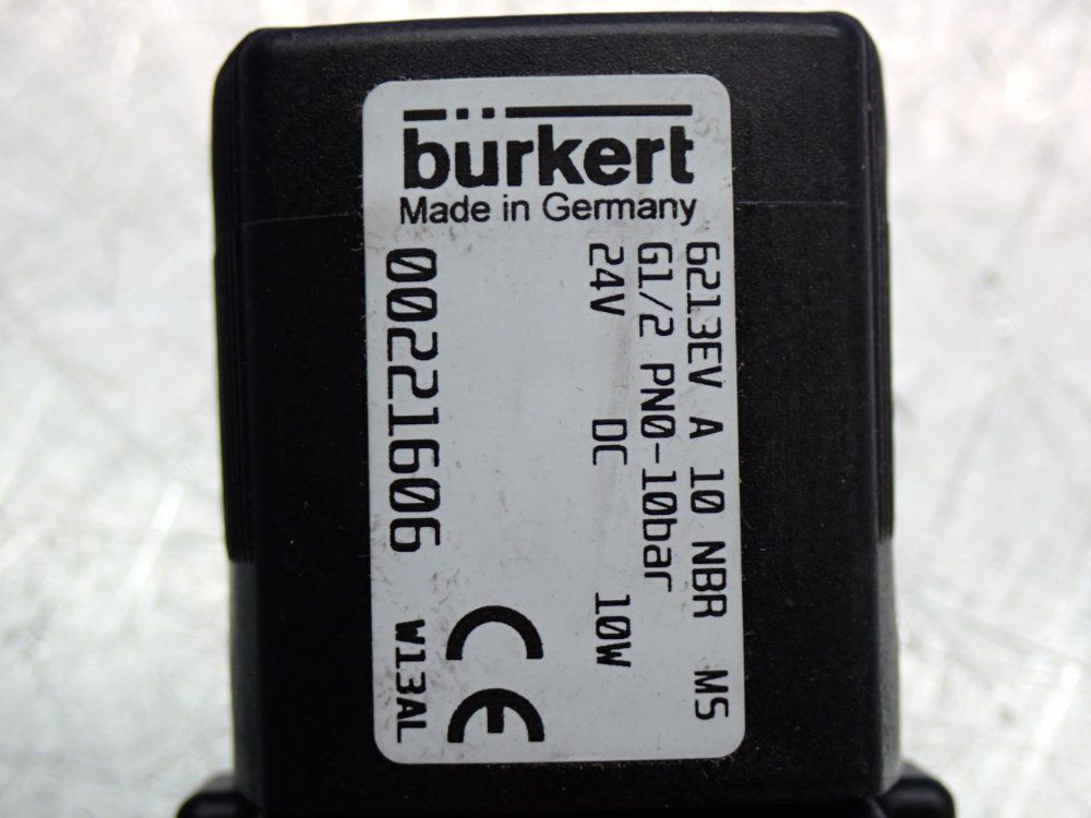 Burkert 2/2 Way Solenoid Valve - 00221606