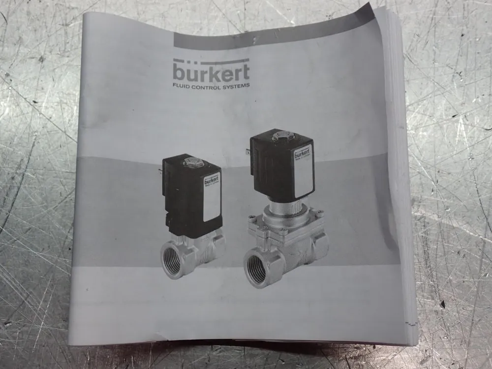 Burkert 2/2 Way Solenoid Valve - 00221606
