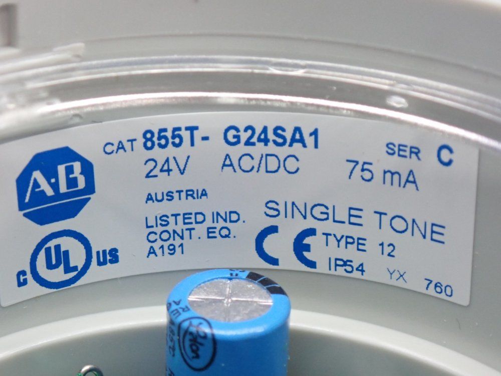 Allen Bradley Single Tone Sound Module - 855t-g24sa1