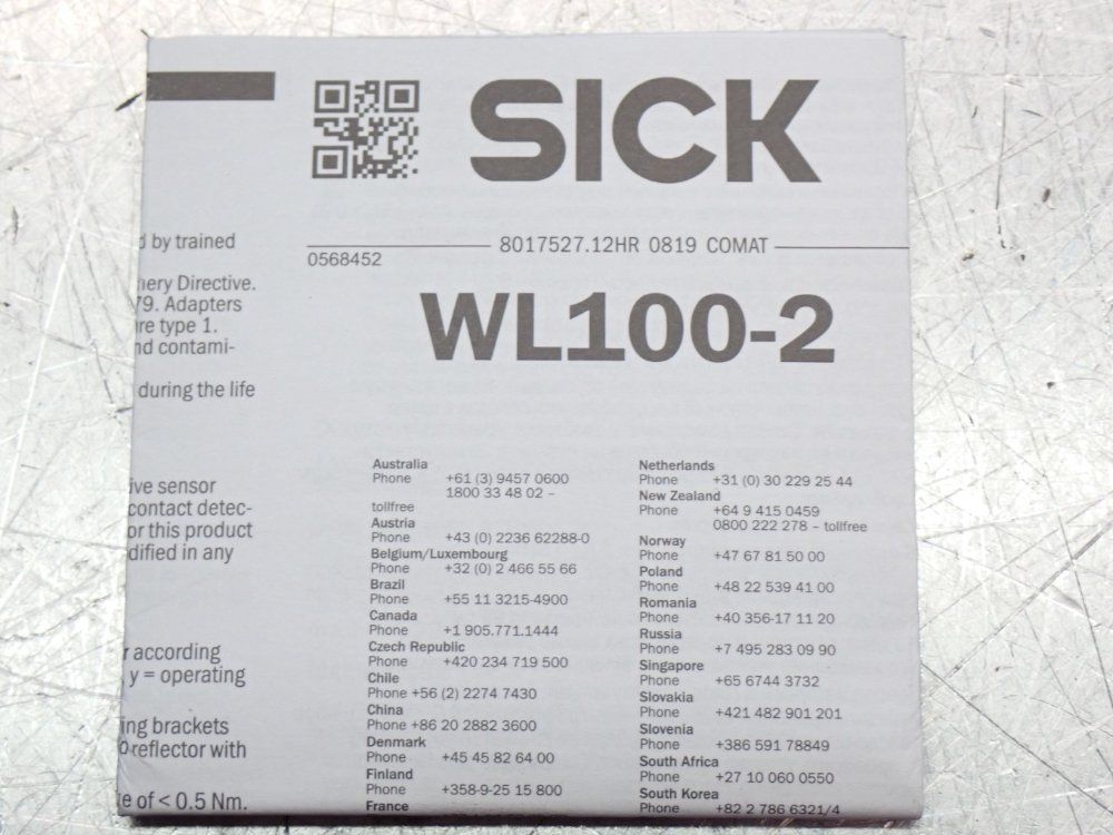 Sick Photo Sensor Unit