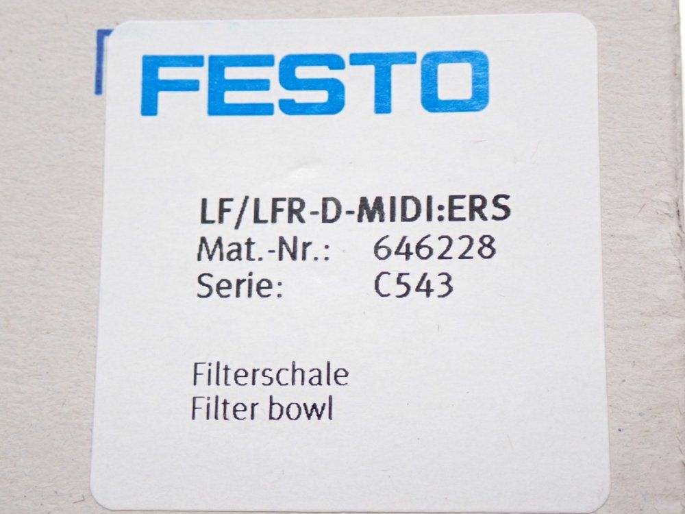 Festo Mini Air Filter Bowl Unit