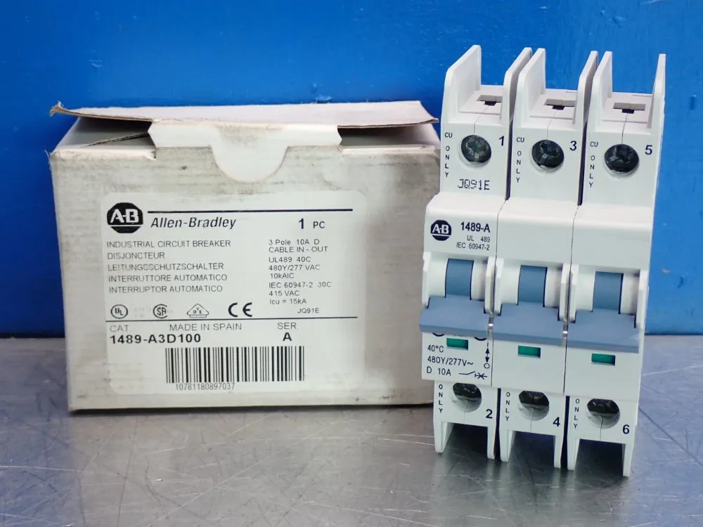 Allen Bradley Circuit Breaker - 1489-a3d100
