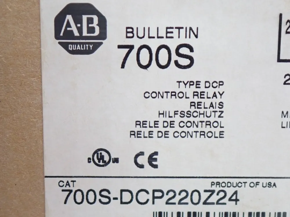Allen Bradley Safety Control Relay Unit - 700s-dcp220z24
