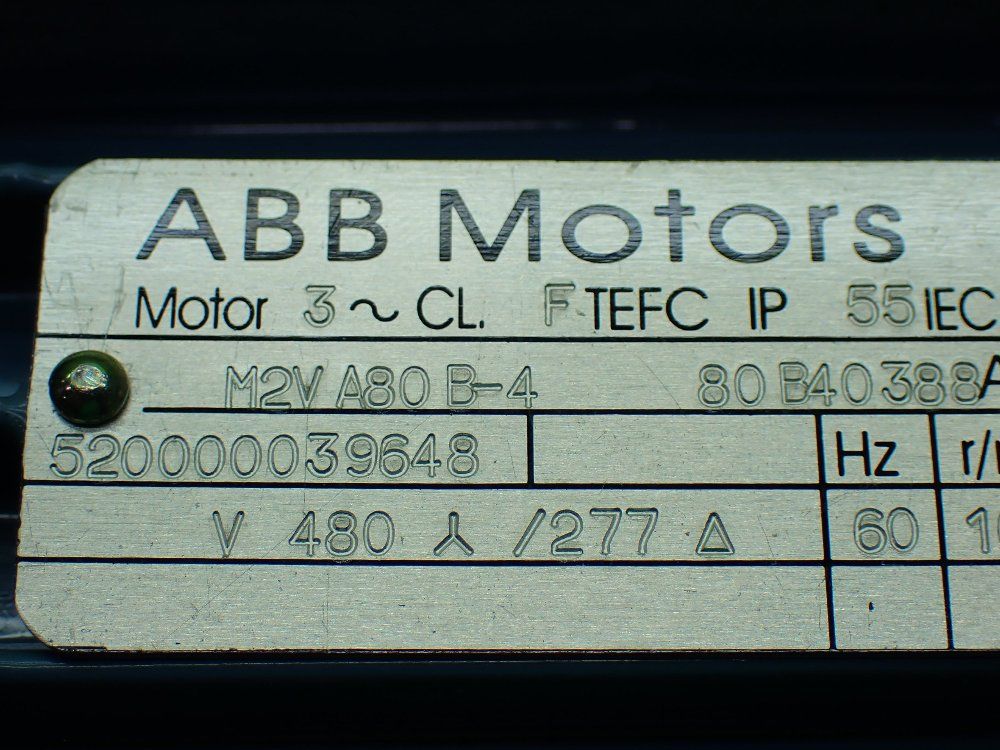 Abb Motors Ac Motor