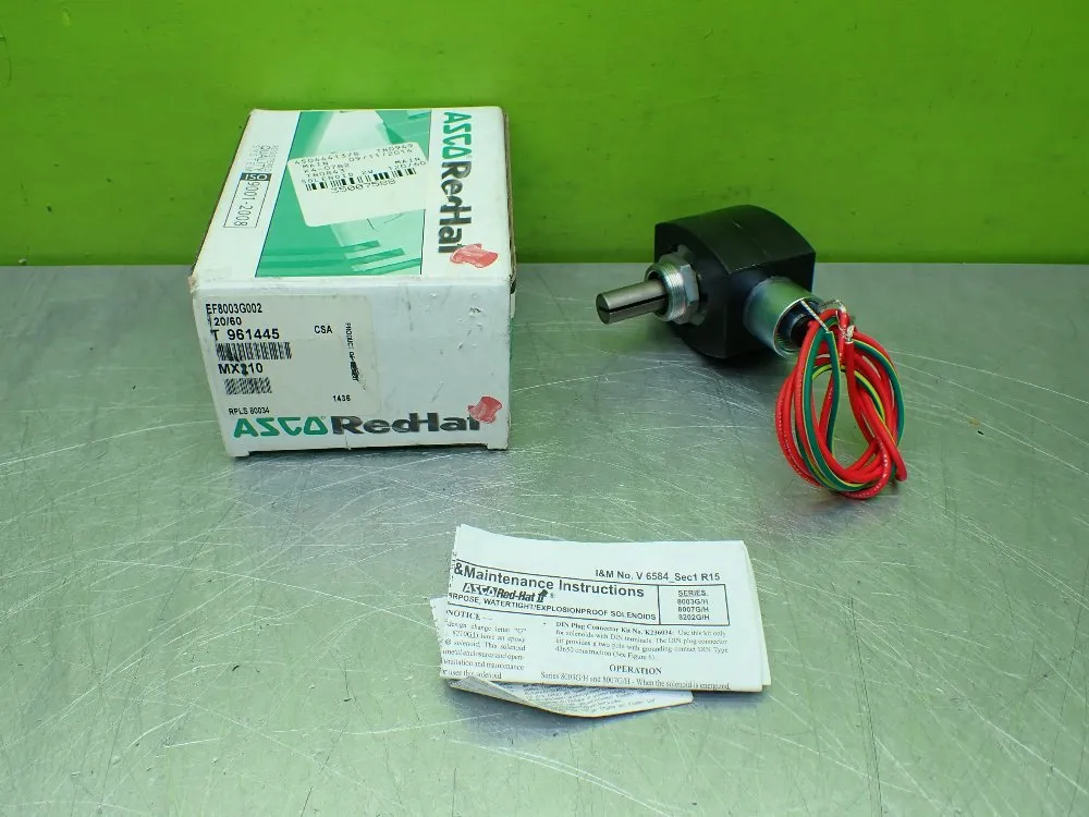 Asco Redhat Solenoid Operator. - Ef8003g002