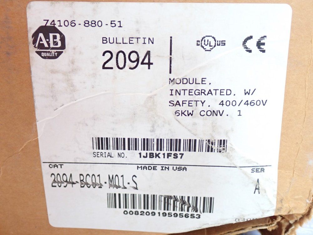Allen Bradley Kinetix 6000 Integrated Axis Module Servo Drive