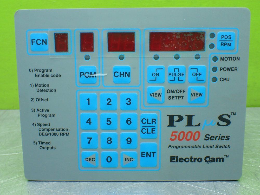 Electro Cam Corp Plus Programmable Limit Switch