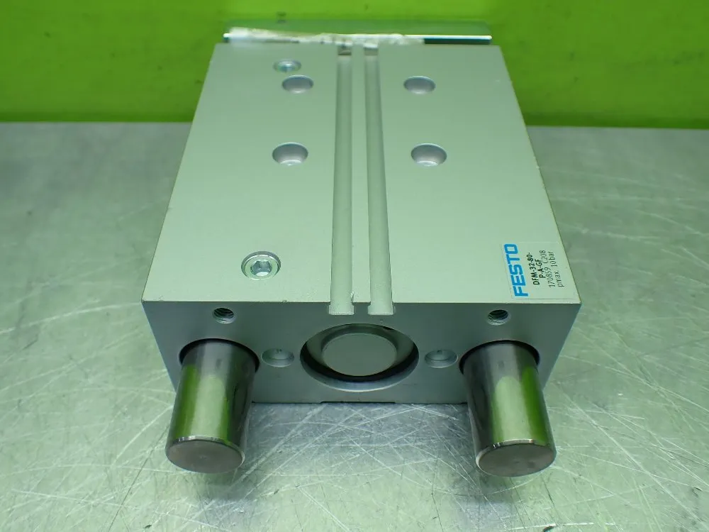 Festo Pmax = 10bar Guided Cylinder. - Dfm-32-80-p-a-gf