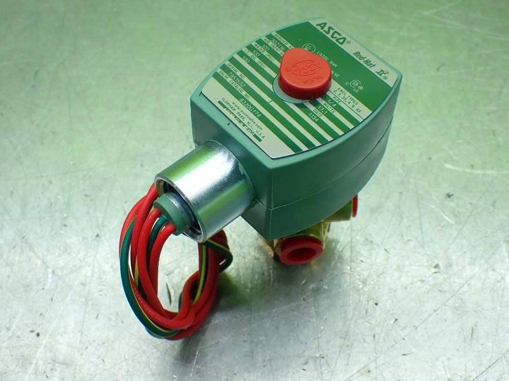 Asco 1/4" Pipe 100psi Redhat Solenoid Valve. - 8320g174