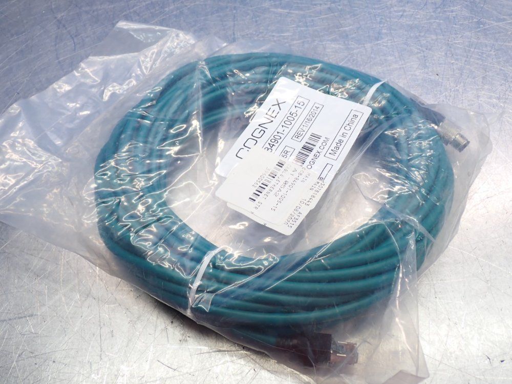 Congnex 15-meter (50') Ethernet Cable Cordset - Ccb-84901-1005-15