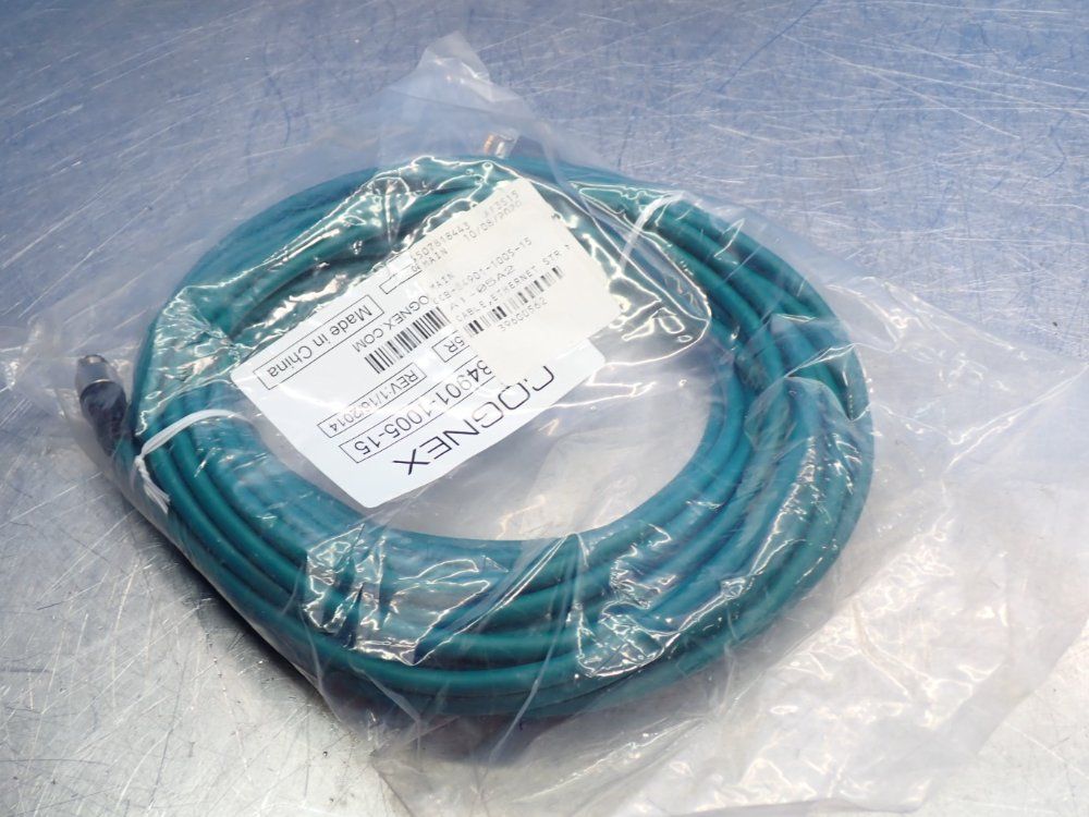 Congnex 15-meter (50') Ethernet Cable Cordset - Ccb-84901-1005-15