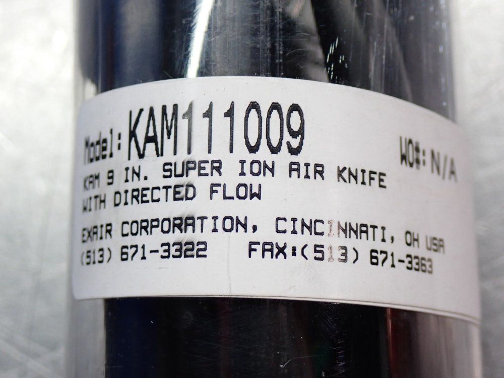 Exair 9 Super Ion Compressed Air Knife
