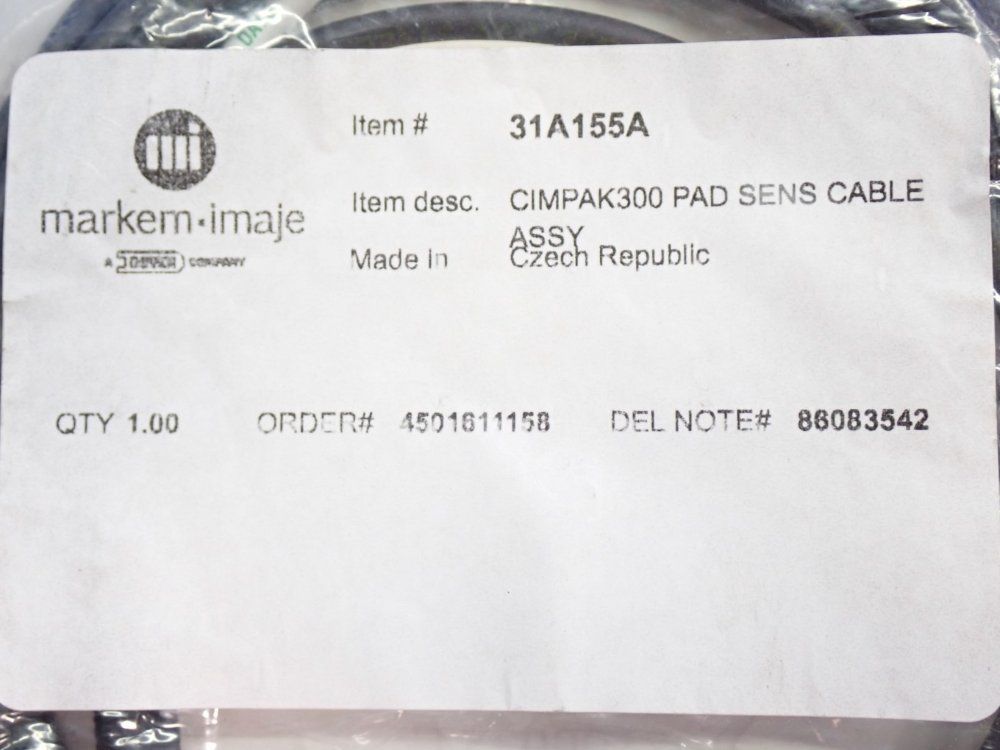 Marken-imaje Pad Sensor Cable Assembly - 31a155a