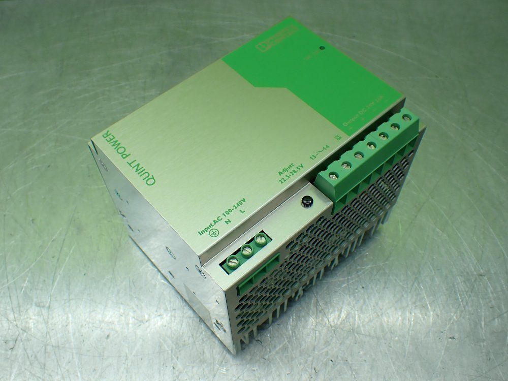 Phoenix Contact 24vdc 20amp Quint-ps-100-240ac/24dc/20a Power Supply - 2938620