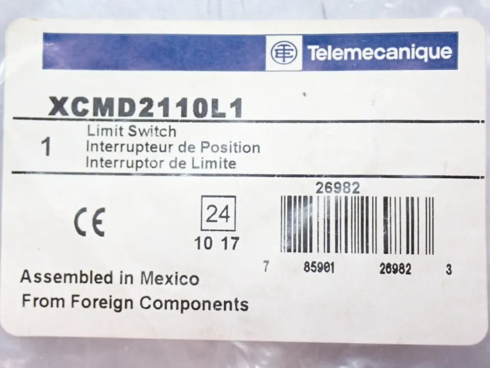 Telemecanique Snap Action Limit Switch Sensor