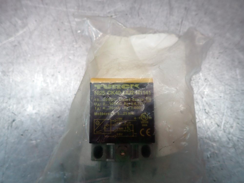 Turck 25mm Inductive Sensor - N125-ck40-liu2-h1141
