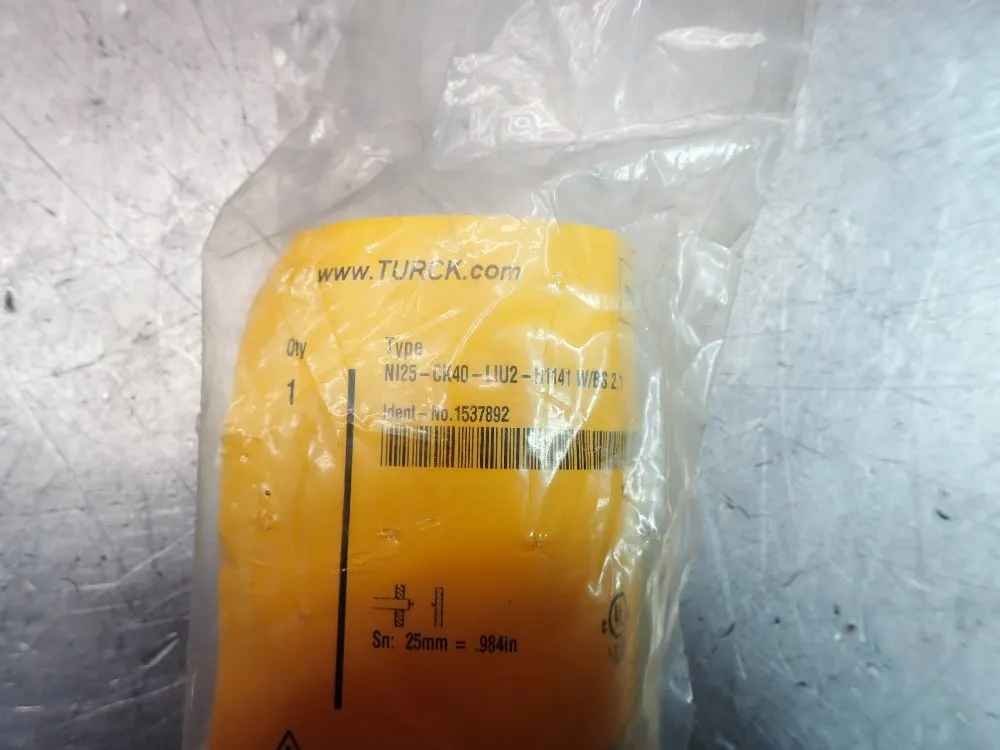 Turck 25mm Inductive Sensor - N125-ck40-liu2-h1141