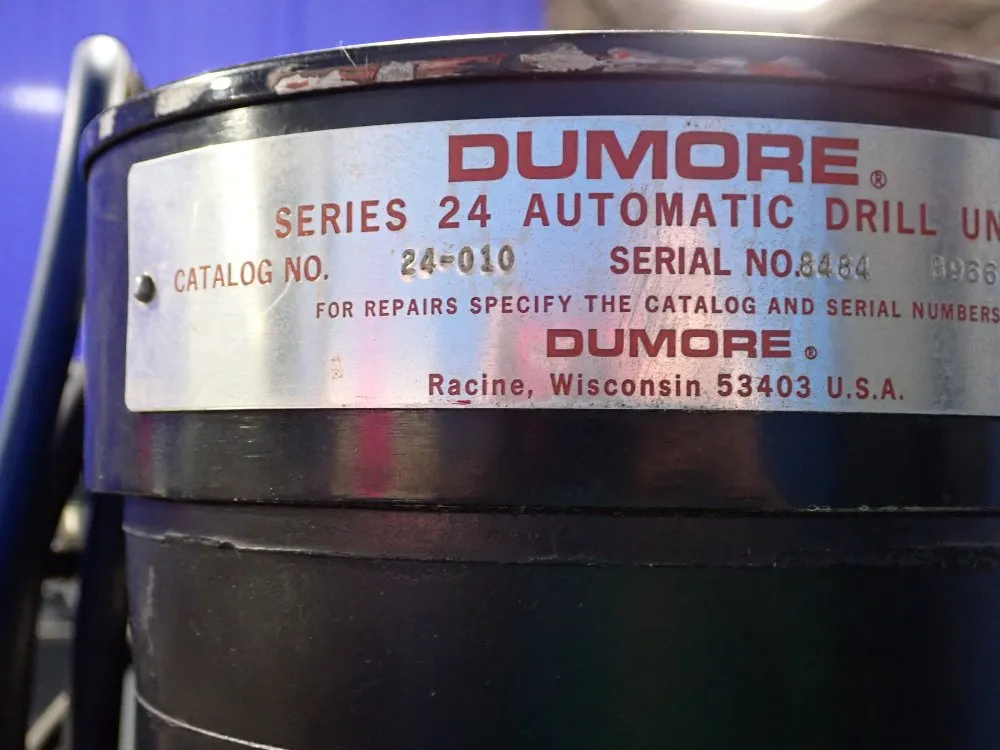 Dumore Vertical  Horizontal Drilling Unit