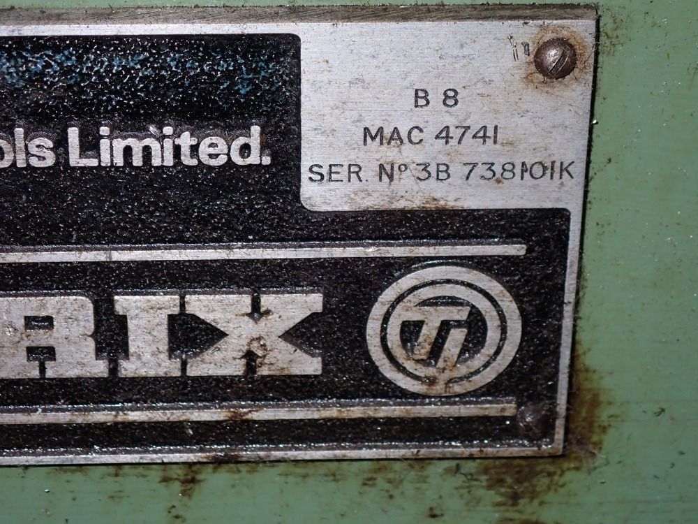 Matrix Thompson Matrix Thompson B8 Surface Grinder