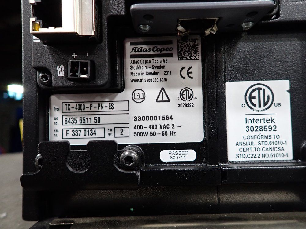 Atlas Copco Tc-4000 Power Macs - Tc-4000