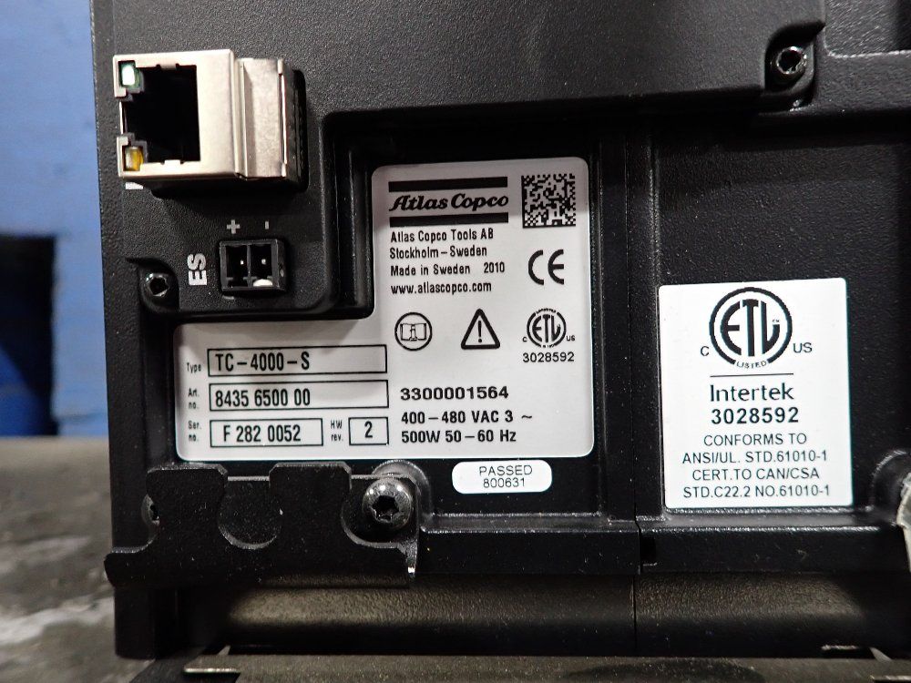 Atlas Copco Tc-4000 Power Macs - Tc-4000