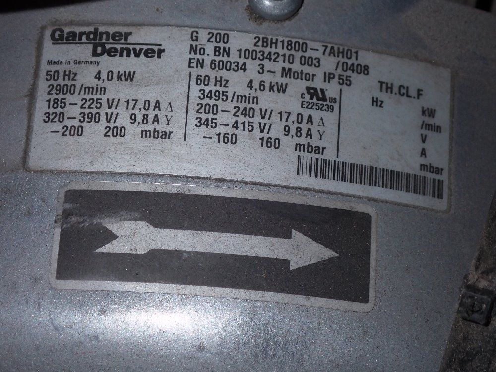 Gardner Denver Blower