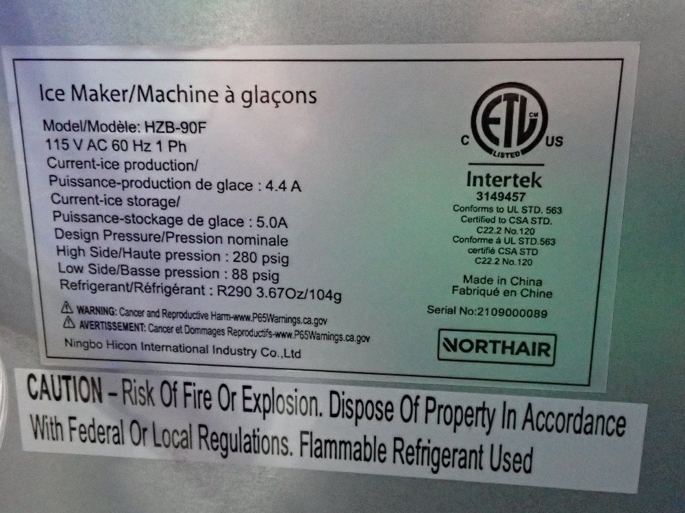 Northair Ice Maker