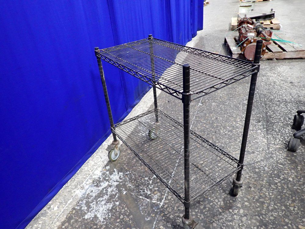  Wire Shelved Cart