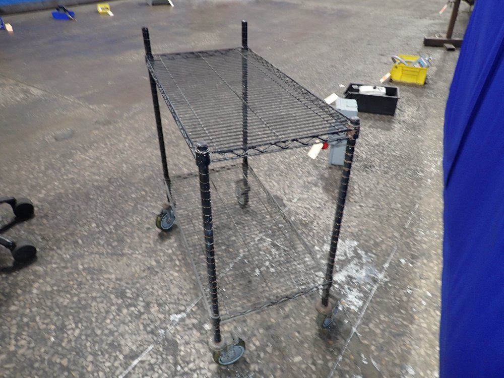  Wire Shelved Cart