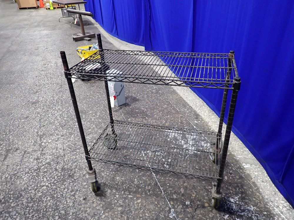 Wire Shelved Cart