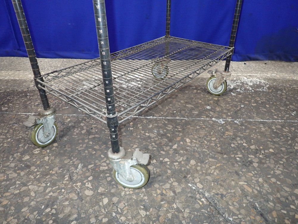  Wire Shelved Cart