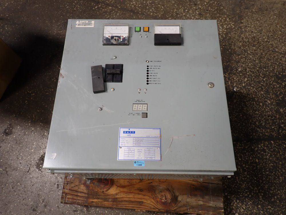 Saft Nife Battery Charger
