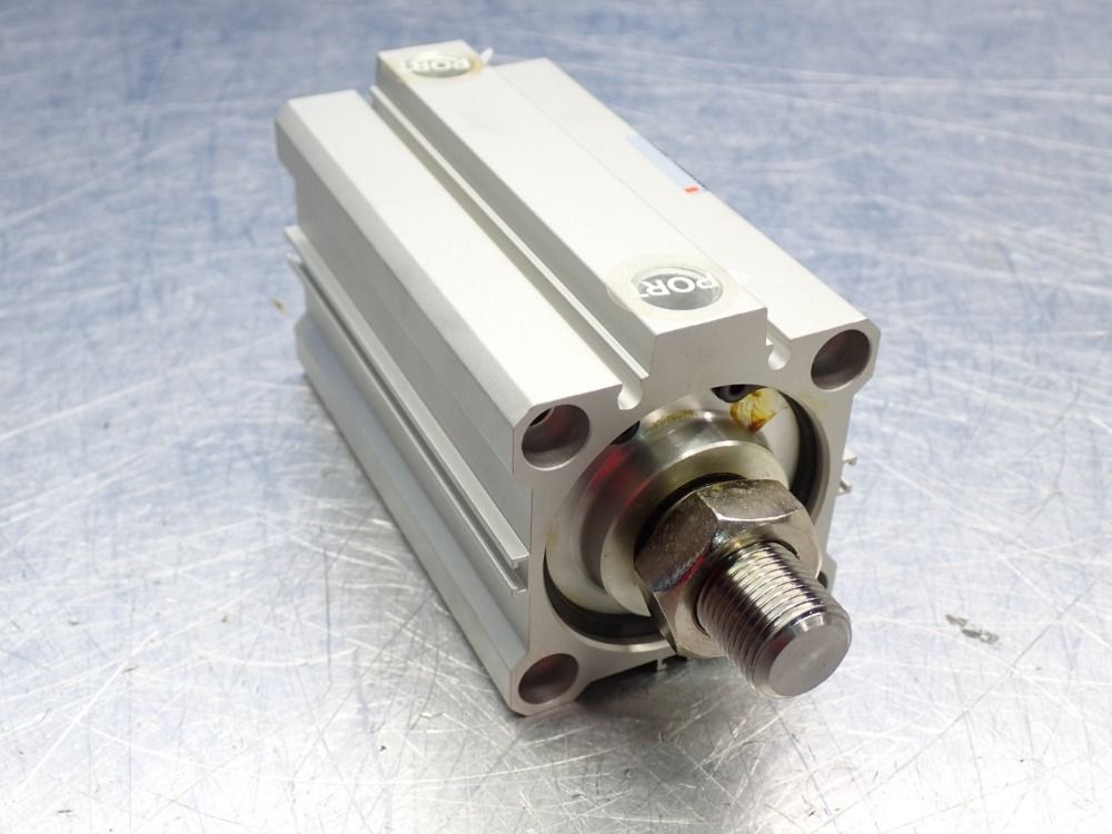 Smc Pneumatic Cylinder - Cdq2kb50-75dfm-j79w
