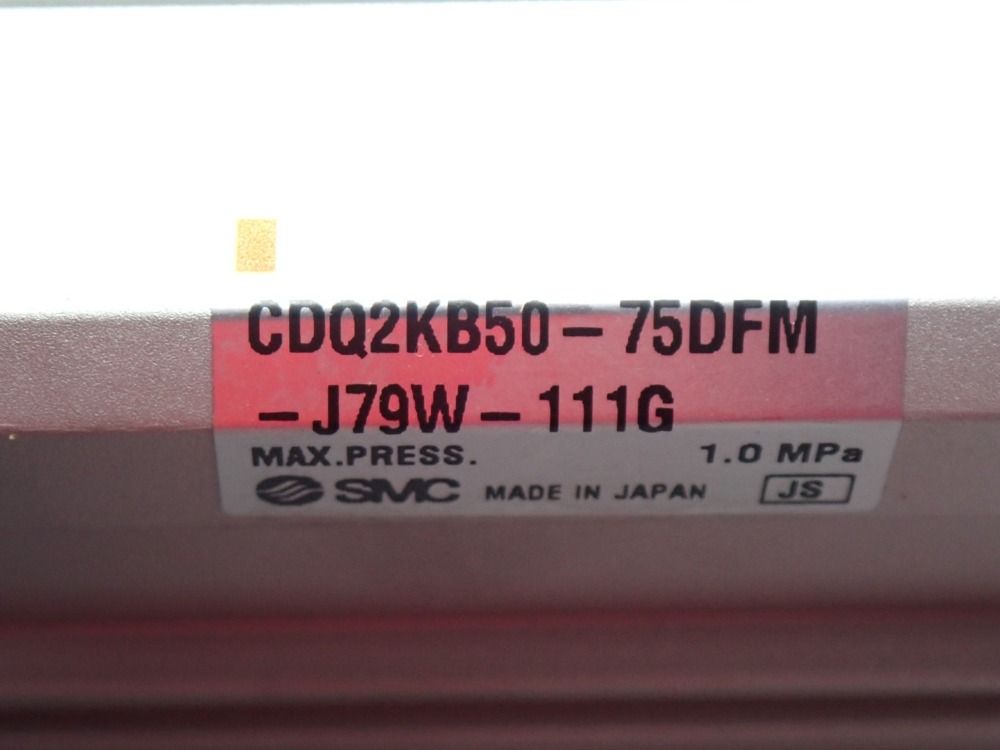 Smc Pneumatic Cylinder - Cdq2kb50-75dfm-j79w