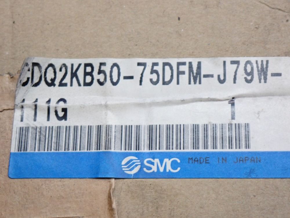 Smc Pneumatic Cylinder - Cdq2kb50-75dfm-j79w