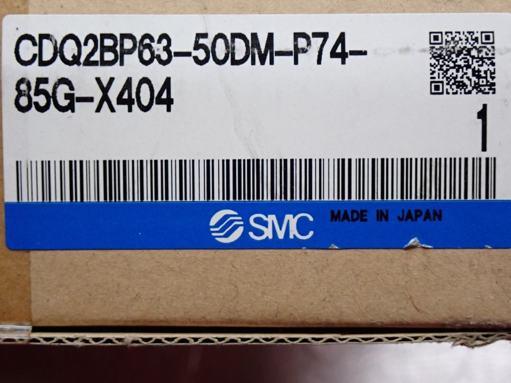 Smc Compact Cylinder With Mounting - Cdq2bp63-50dm-p74-85g-x404