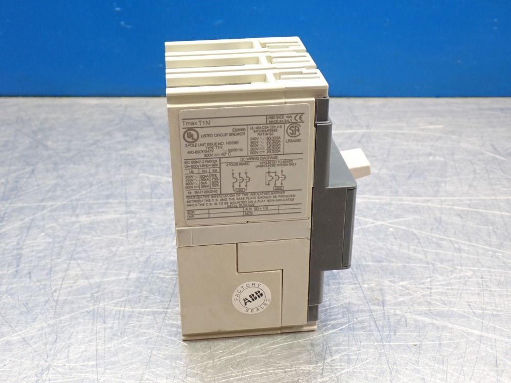 Abb Tmax T1n Circuit Breaker - Sace-tmax-t1-n-100