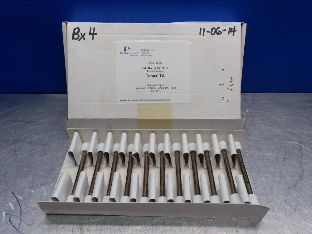 Perkin-elmer Max Temp. 350 °c Prepacked Thermal Desorption Sample Tubes 1 Box Of 11 - N9307005